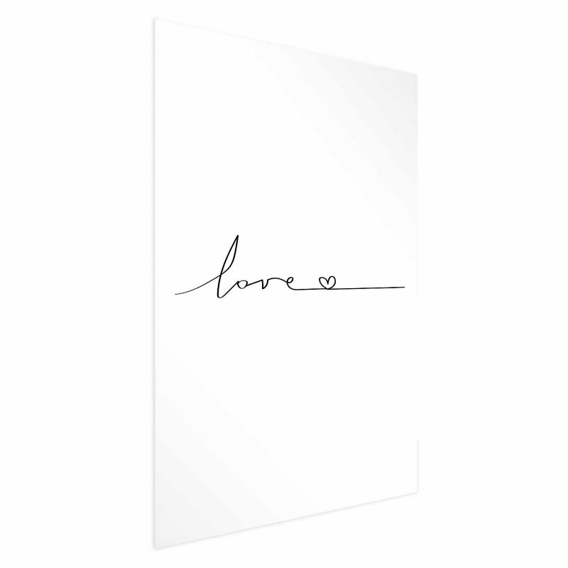 Plakat Artgeist Miłość wszędzie 40x60 cm bez ramy 1 szt