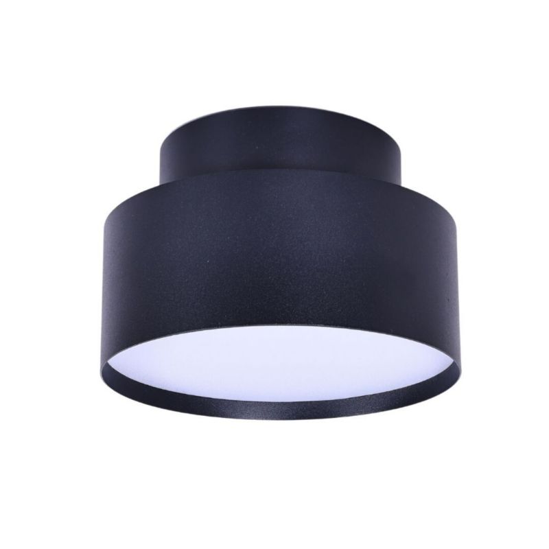 Spot sufitowy Rabalux Ovidia czarno-biały LED 24W 3000K 1110lm IP20 wym: 9 x 14 x 14 cm metal - 1 szt.