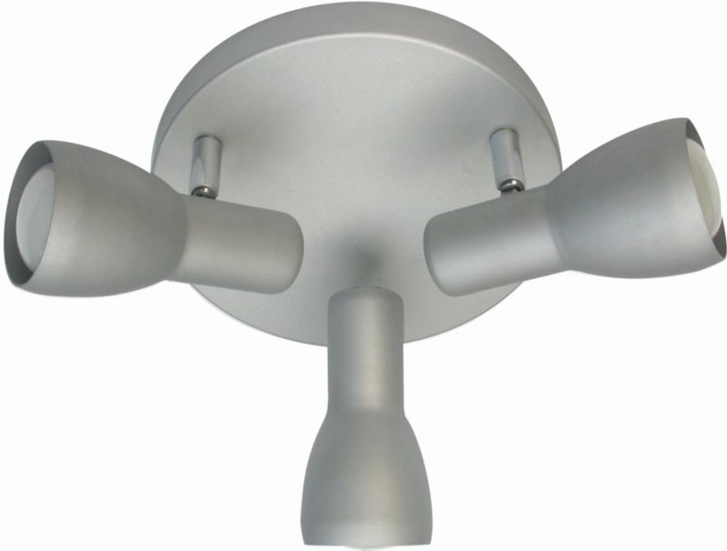 Lampa sufitowa Candellux Picardo szara 3 x E14 x 40W wym: 29 x 29 cm - 1 szt.