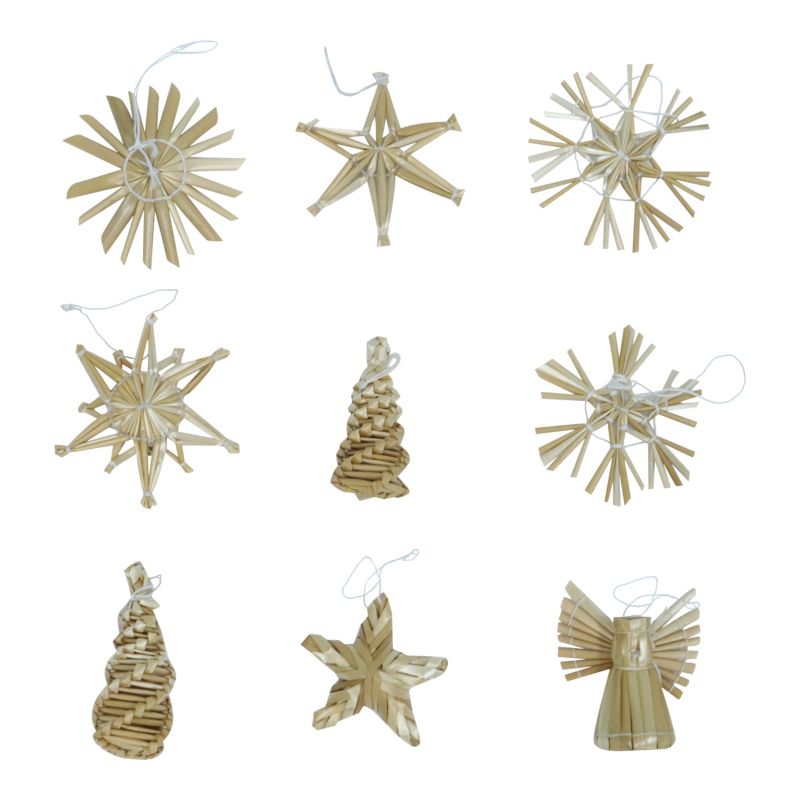 Zestaw ozdób wiszących mix 36 szt.