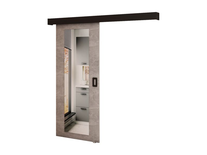 Drzwi przesuwne Beni II 90x204 beton 1 szt.