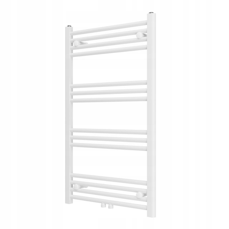 Grzejnik Łazienkowy Granitan Raven 100/60cm Biały Kaloryfer Drabinkowy 1kpl.