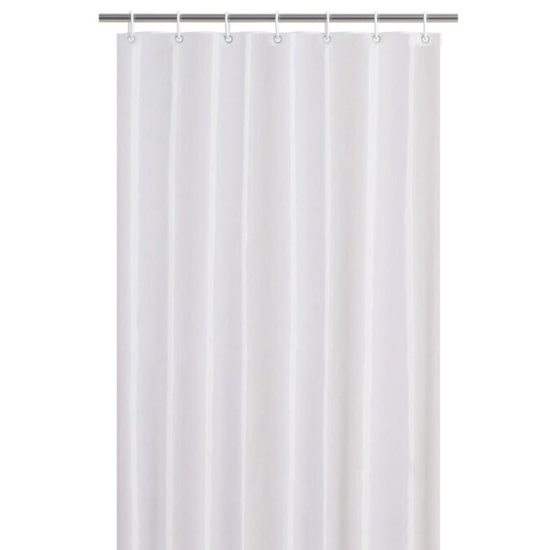 Zasłona prysznicowa Estiva tekstylna 180x200 biała 1 szt.