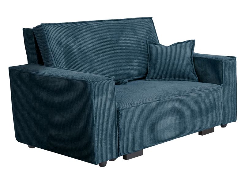 Kanapa rozkładana MIRJAN 24 Viva Star Sztruks II kobaltowy 1 szt.