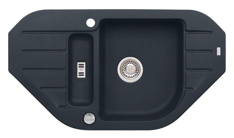 Zlewozmywak granitowy Alveus Niagara 60 kol. 05 twilight (90x50cm) 1,5-komorowy 1szt.