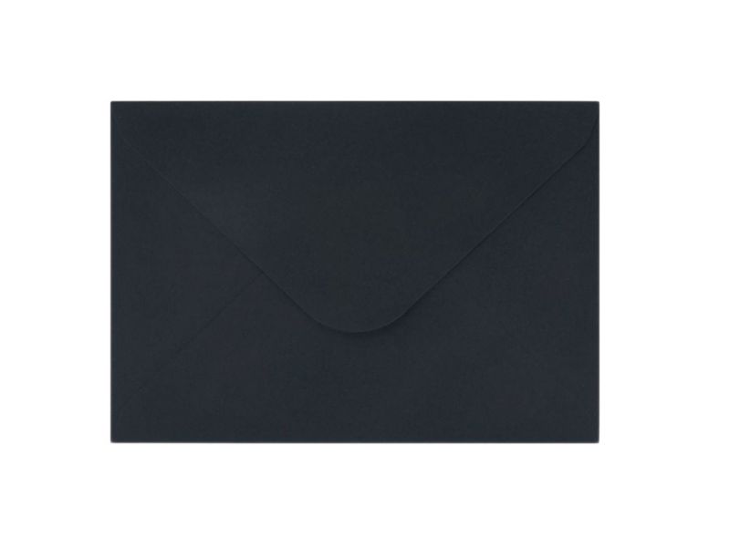 Koperty na zaproszenia Neopak C5 Czarne 120g 50 szt.