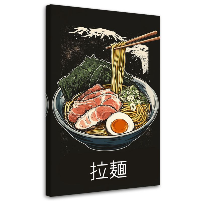 Obraz na płótnie Feeby Ramen Jedzenie Japonia 40x60cm 1szt