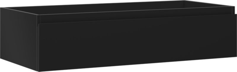 Podumywalkowa szafka Mexen Orio czarna mat 100 cm 1 szuflada 1 szt.