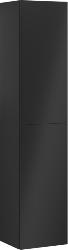 Słupek wiszący Mexen Orio czarny mat 35x160 cm 2 drzwi 1 szt.