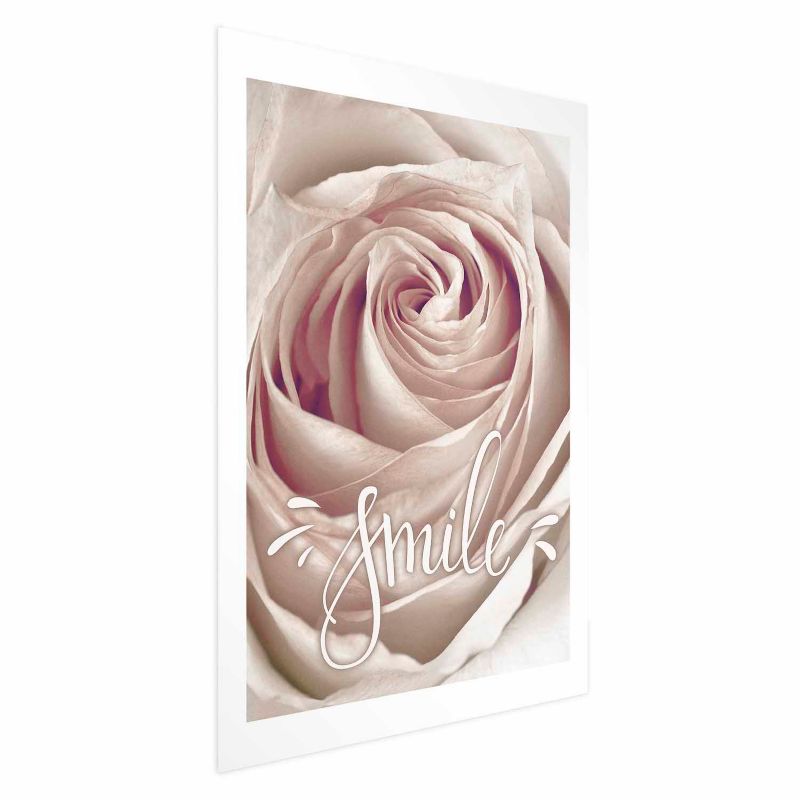 Plakat Artgeist Uśmiechnij się 21x30 cm bez ramy z marginesem 1 szt