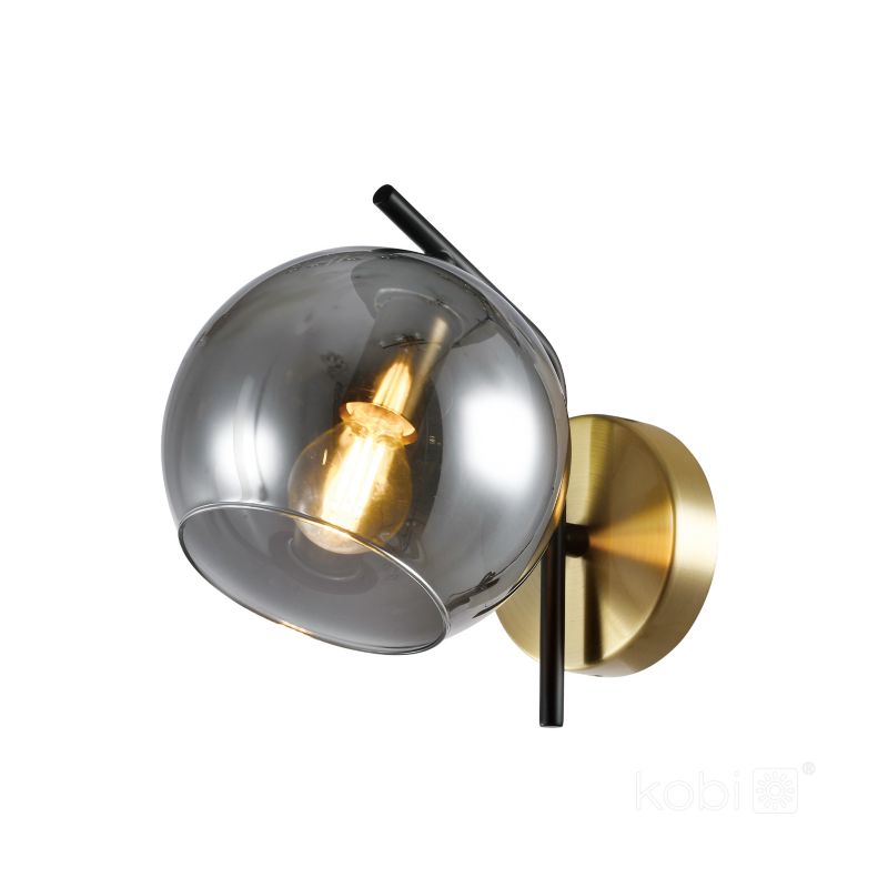Kinkiet Globe Elegance Smoke Kobi K 1xE14 1szt.