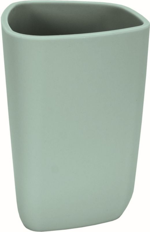 Stojący kubek na szczoteczki Kleine Wolke Bento zielony 11,5 cm polistyrol 1 szt.