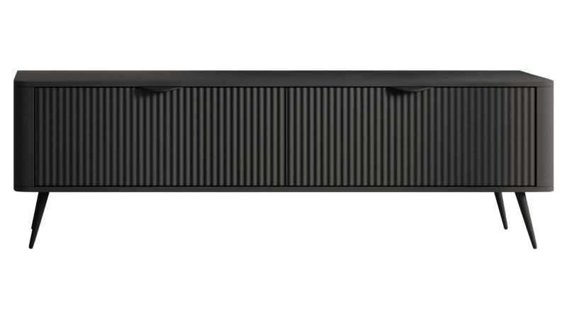 Szafka RTV MIRJAN 24 Lante 163 czarny grafit 1 szt.