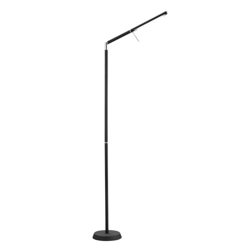 Lampa podłogowa stojąca Trio Filigran czarno-biała LED 6W 3000K 560lm wym: 162 x 18 x 18 cm - 1 szt.