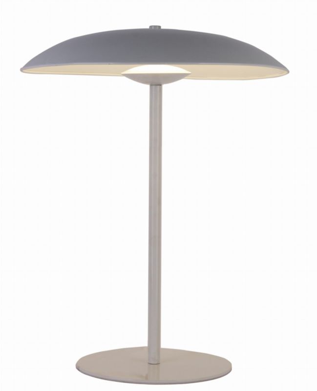 Lampa stołowa Candellux Lund biała LED 10.5W 3000K 420lm IP20 wym: 41 x 34 x 34 cm metal - 1 szt.