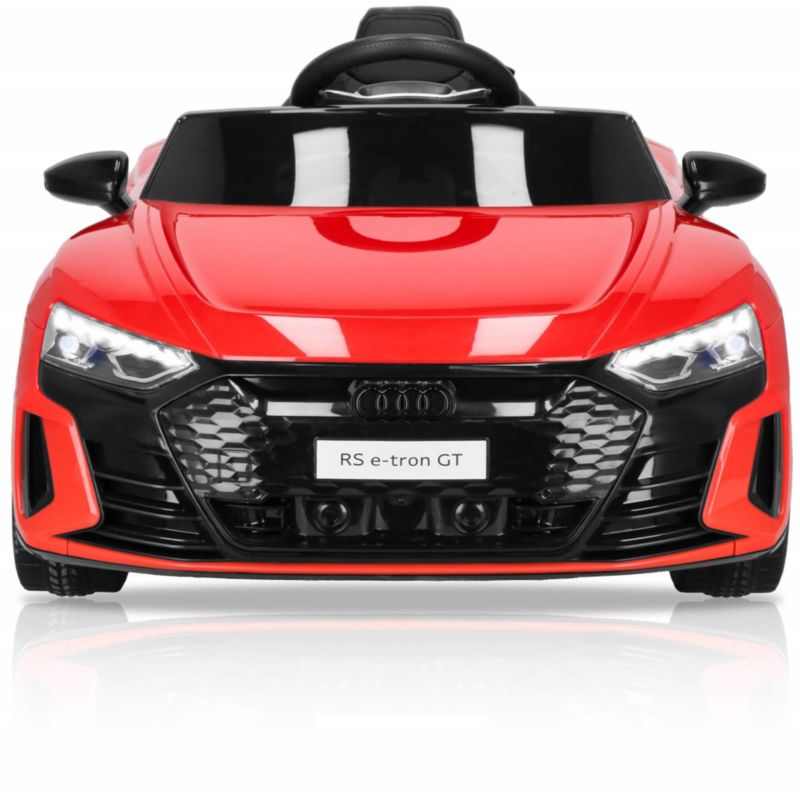 Samochód na akumulator Springos Audi auto elektryczne dla dzieci, jeździk na pilota z klaksonem, melodie w kierownicy 1 szt.