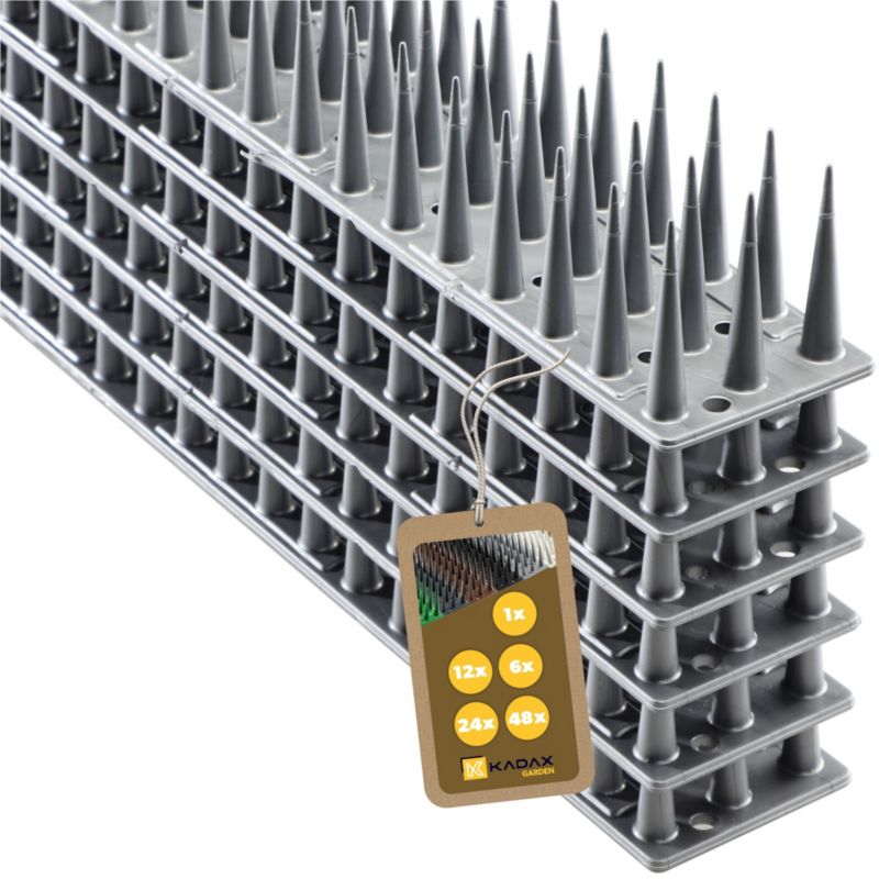 Kolce Na Ptaki KADAX Gołębie Plastikowe mocne 6szt 3,06m 6szt.