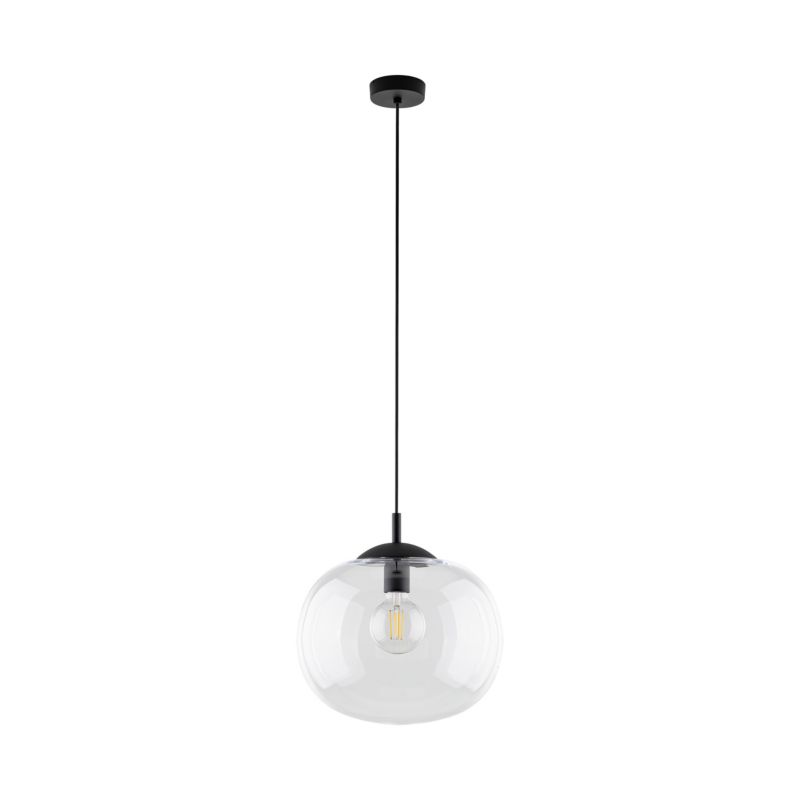 Lampa wisząca TK-Lighting Vibe Transparent klosz 1 35cm - 1szt.
