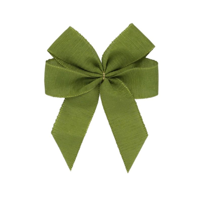 Kokarda szantung Neopak 25mm - Oliwka- Sticker 10 szt.