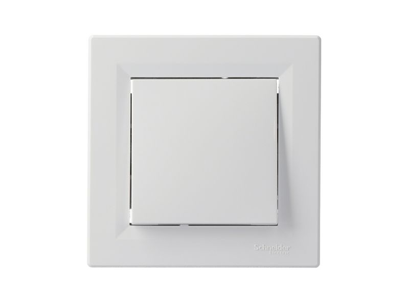 Łącznik schodowy pojedynczy Schneider Electric Asfora biały