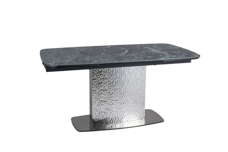 Stół Signal rozkładany MONCLER CERAMIC 160(240)x90 morski/srebrny 1 szt