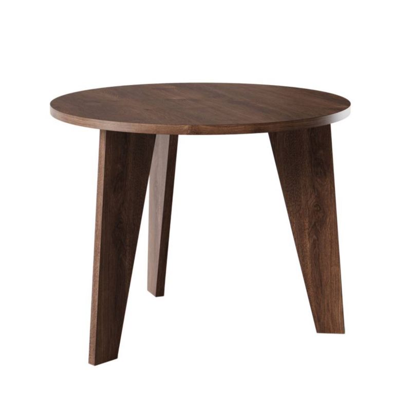 Stół KOLM okrągły fi 90 cm ROSE Dąb Czekoladowy 1szt.