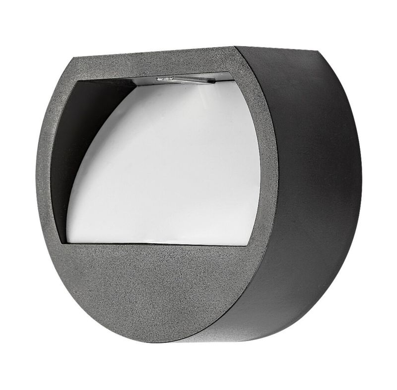 Kinkiet solarny z czujnikiem Rabalux Narmada czarno-biały LED 0.5W 4000K 13lm IP44 wym: 9,5 x 10,5 x 4 cm - 1 szt.