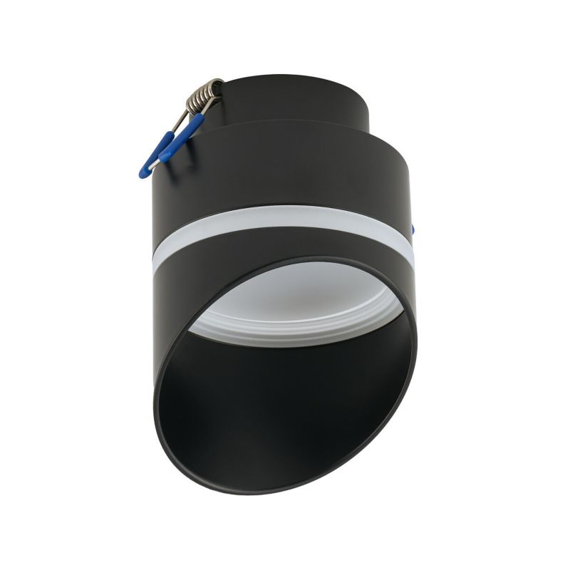 Oprawa sufitowa wpuszczana Nowodvorski Lighting Vis czarno-szara 1 x GX53 x 12W IP20 wym: 12 x 7,5 x 9 cm okrągła - 1 szt.