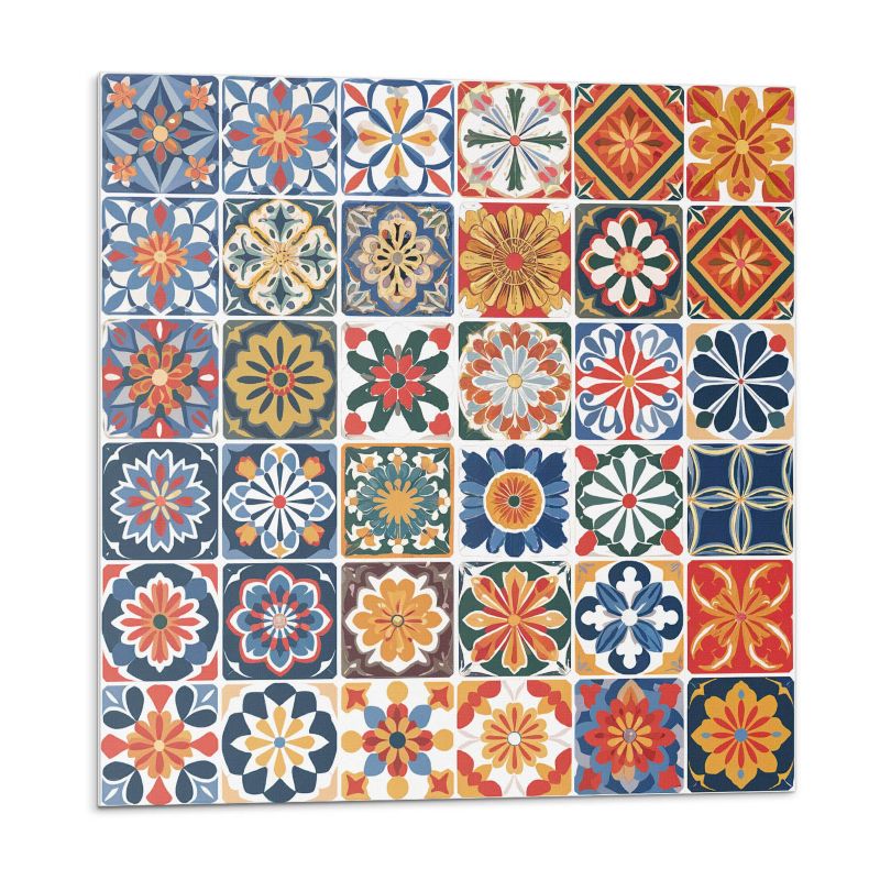 Kafelki samoprzylepne Wallfluent 20x20 cm Fascynujące wzory mozaiki 20 szt.