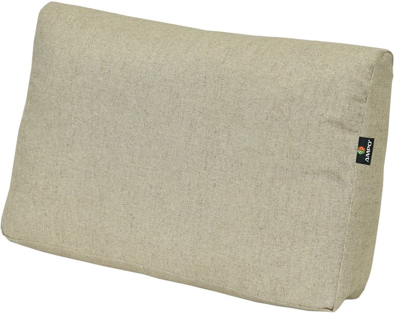 Poduszka na fotel ogrodowy oparcie AMPO wodoodporna ciemny beż 1 szt.