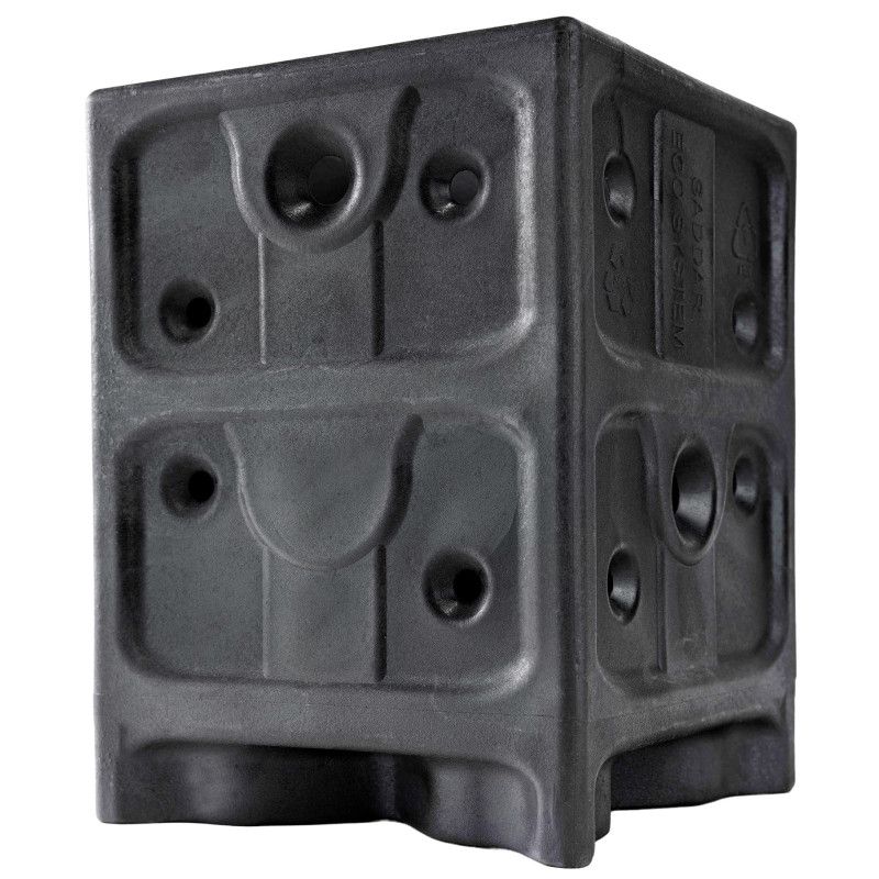 Kotwa Przykręcana 4iQ Group Podstawa Słupa PSK 141x141x210mm 1szt.