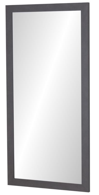 Lustro wiszące Profilmat 100x40 rama kolor grafitowy, szary art 1szt.