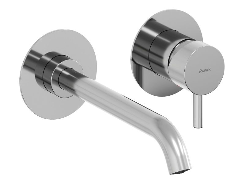 Bateria umywalkowa Ravak podtynkowa Espirit ES 019.00CR.O1.RB07B do R-box, dwuczęściowa chrom 1 szt