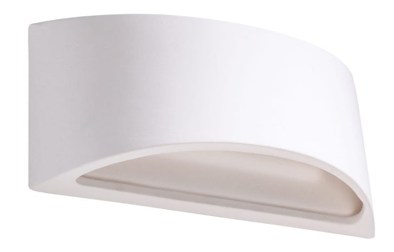 Kinkiet ścienny Sollux Lighting Vixen biały 1 x G9 x 40W IP20 wym: 11 x 31 x 15 cm - 1 szt.