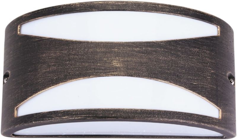 Kinkiet ścienny zewnętrzny Rabalux Manhattan antyczne złoto 1 x E27 x IP54 wym: 12 x 25 x 13,5 cm - 1 szt.