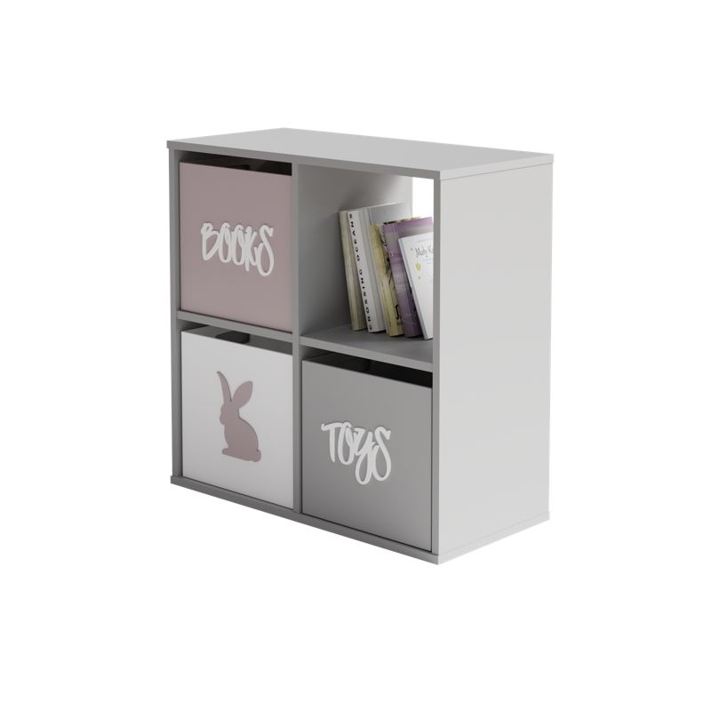 Regał Kobi Loni 2x2 biały 1 szt.