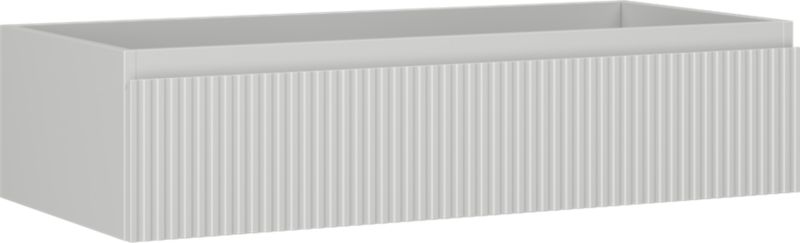 Szafka podumywalkowa Mexen Rivel szara ryflowana 100x235 cm 1 szuflada 1 szt.