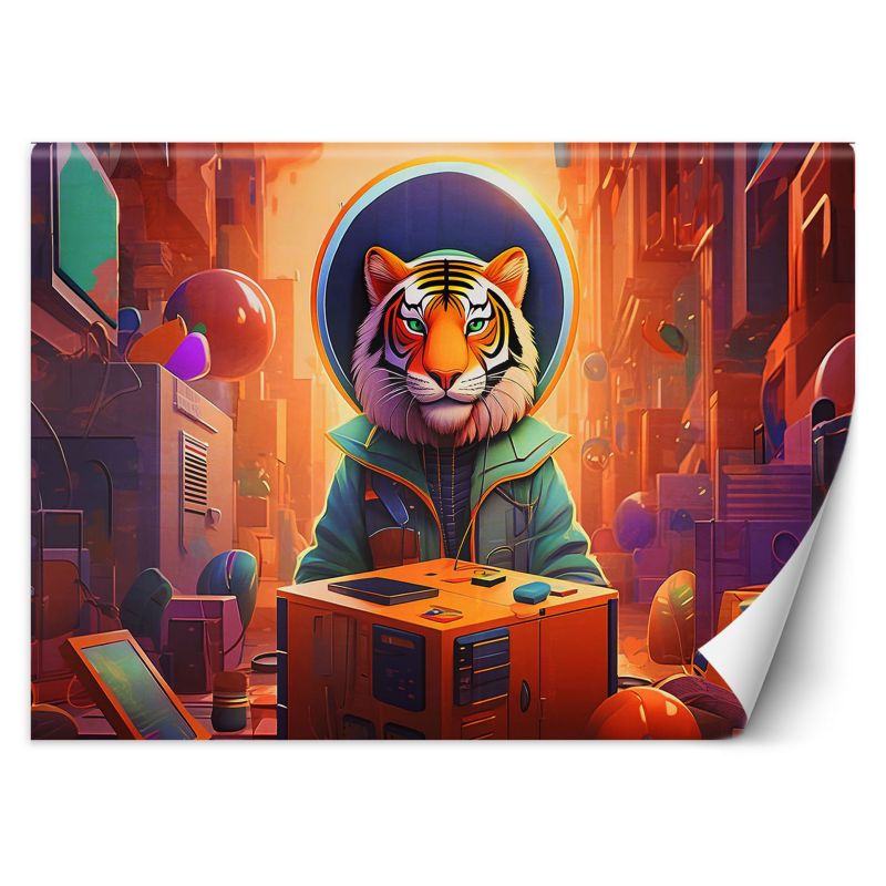 Fototapeta Feeby Nowoczesny Tygrys Abstrakcja 450x315 1 szt