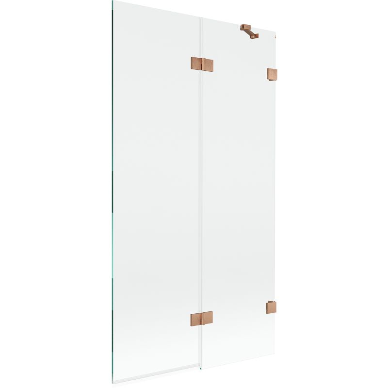 Parawan nawannowy Mexen Lunar miedź szczotkowana 100x150 cm 2-skrzydłowy 1 szt