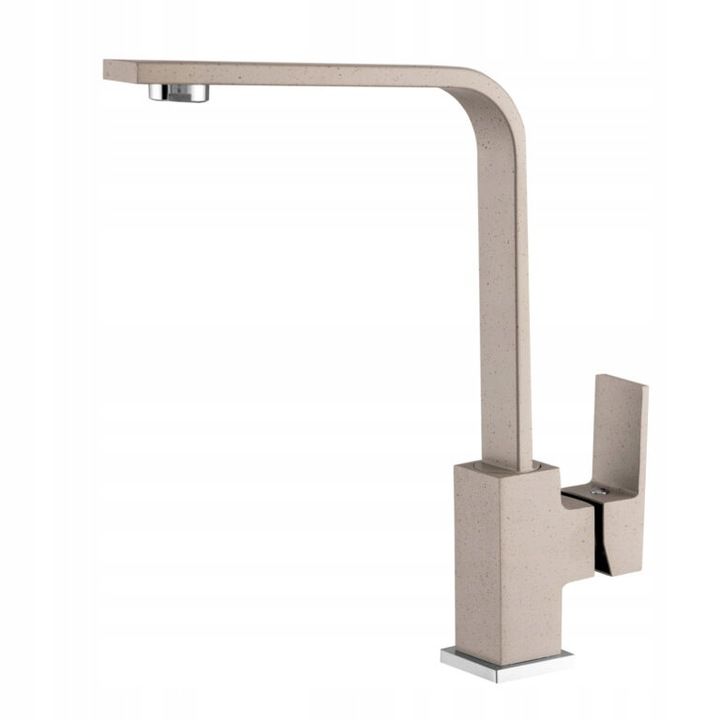 Bateria Kuchenna Stojąca Granitan Nook Beżowa PG Bateria Kuchenna Kran 1 szt.