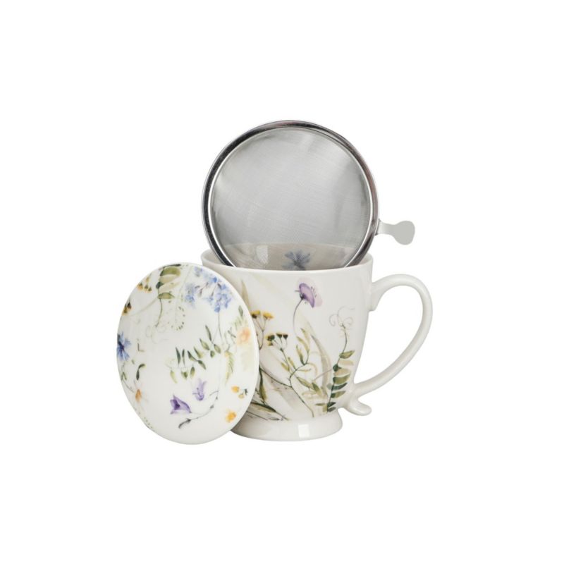 Kubek Melody DUO porcelanowy z zaparzaczem 510 ml 1 szt.