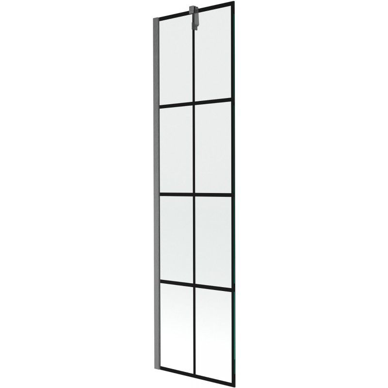 Parawan nawannowy Mexen Next czarny wzór 50x150 cm 1 szt.