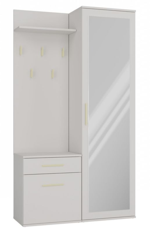 Garderoba Topeshop Duo Kaszmir Szafa 180x50x35 cm 35x100x180 cm 1 szt.