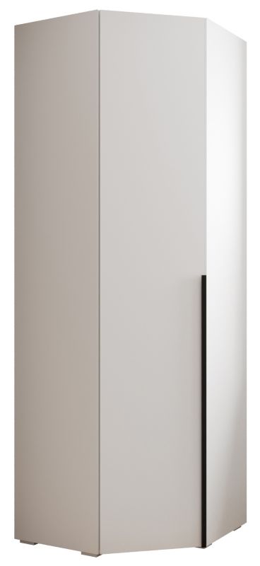 Szafa narożna Abiks INOVA 1 szer.81,7cm wz.1 biały szt.