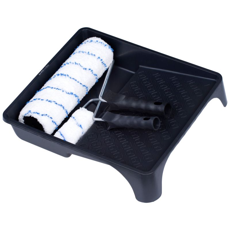 Zestaw malarski FAVORITE, BIG nr 1, wałek Mikrofibra 25 cm, do farb ceramicznych, akrylowych, lateksowych, 5 elementów