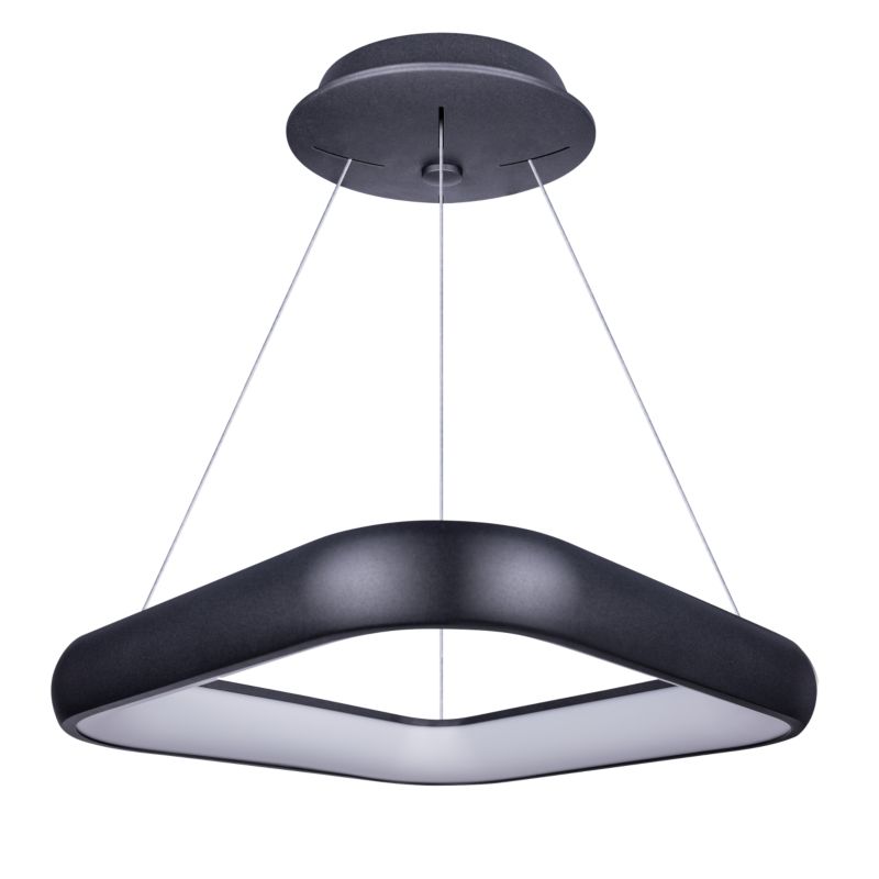 Lampa wisząca Diadem 2 Volteno Czarna 1 szt
