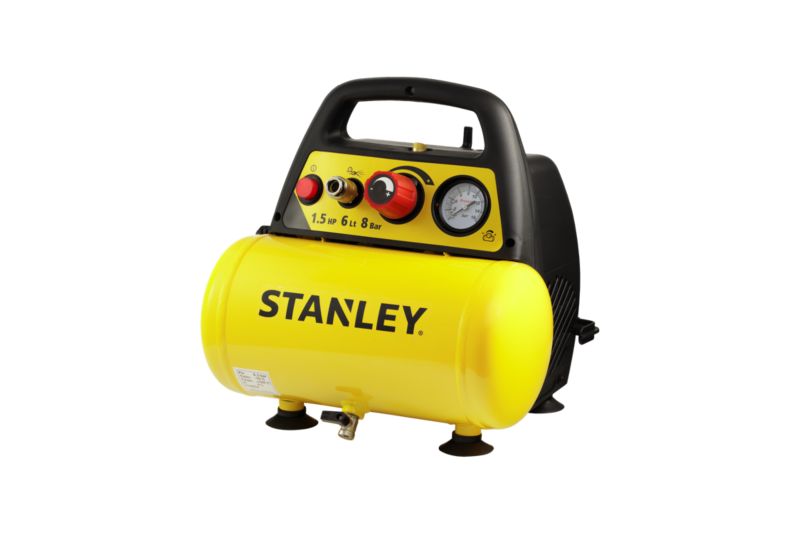 Kompresor bezolejowy Stanley 6 l 1100 W 1,5 KM
