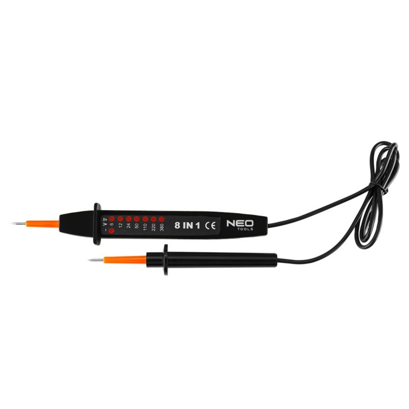 Tester napięcia NEO TOOLS 8 w 1 AC/DC 6-380V 1 szt