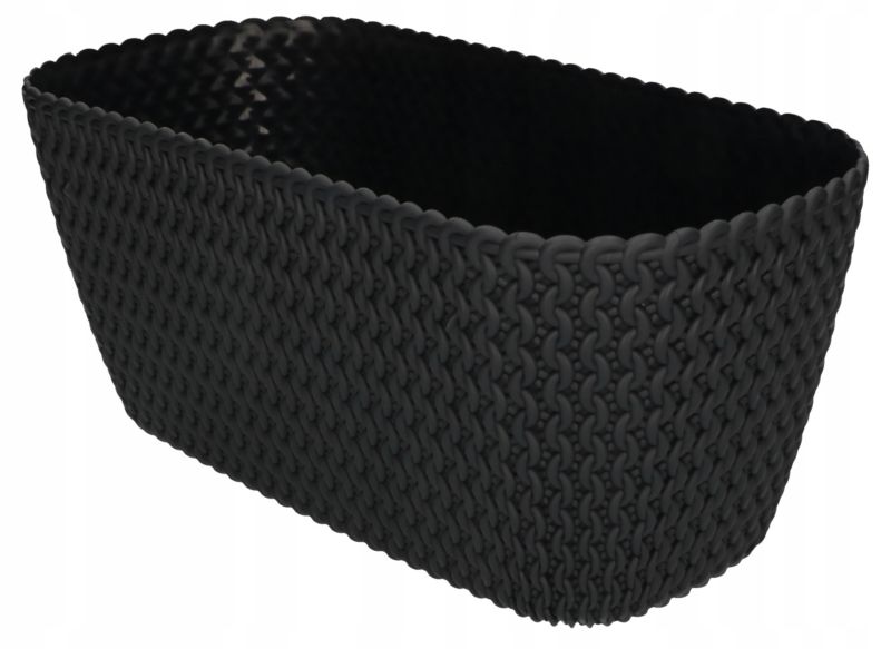 Doniczka owalna KOTARBAU 400 mm antracyt 1 szt.