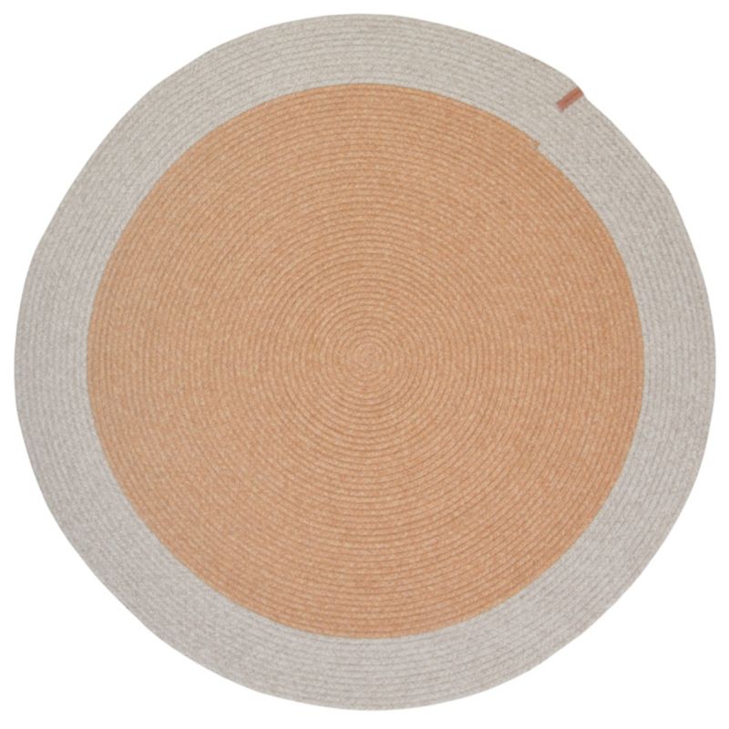 Dywan okrągły Direct Home and Garden naturalny szary 100 cm 1 szt.